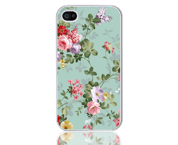 Iphone 5 Case--green Small Flower No.2